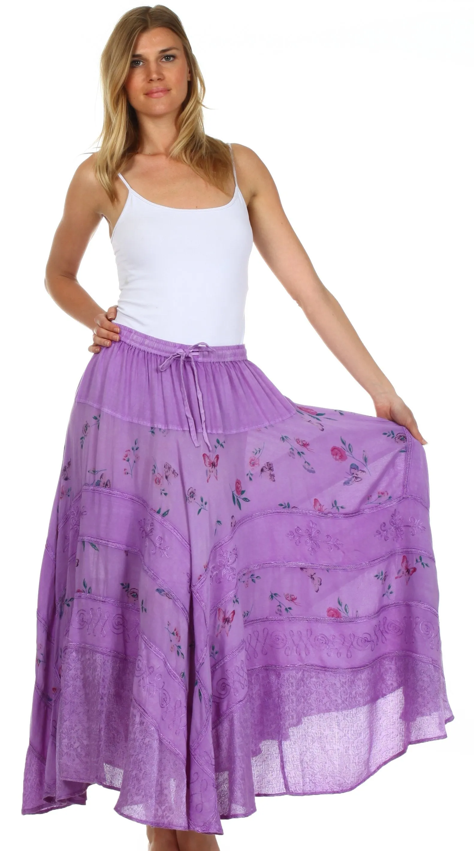 Sakkas Moon Dance Gypsy Boho Skirt