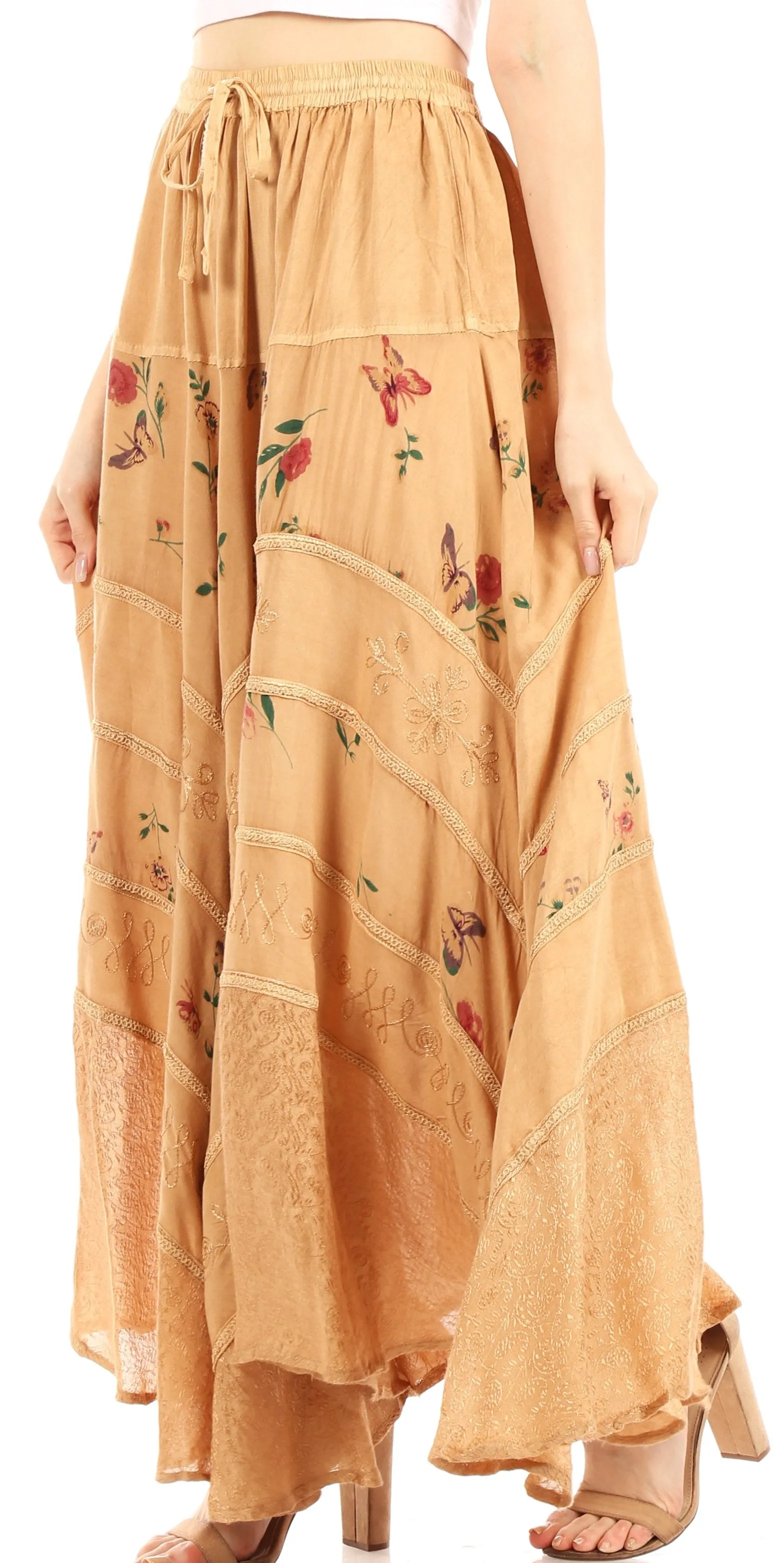 Sakkas Moon Dance Gypsy Boho Skirt