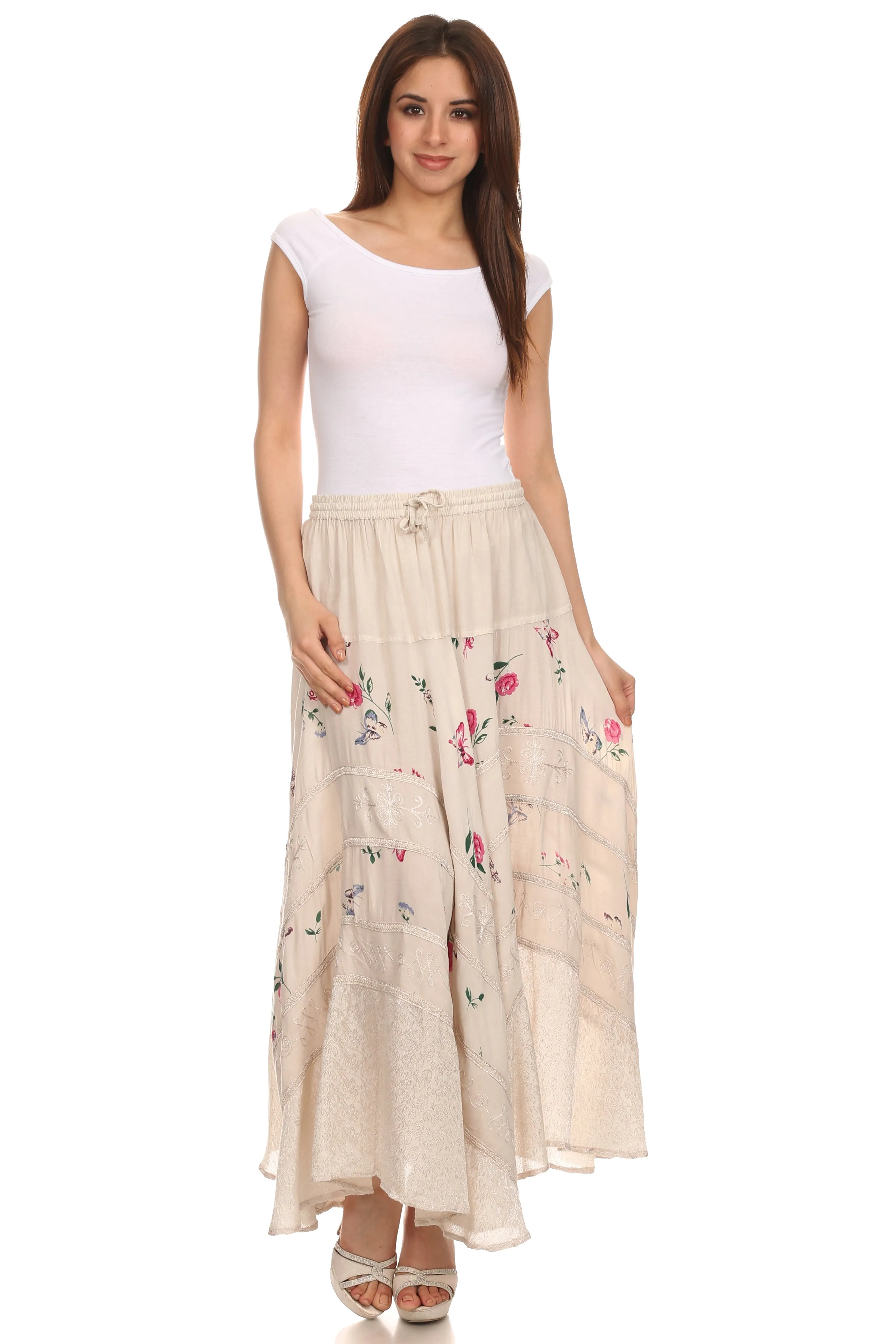 Sakkas Moon Dance Gypsy Boho Skirt