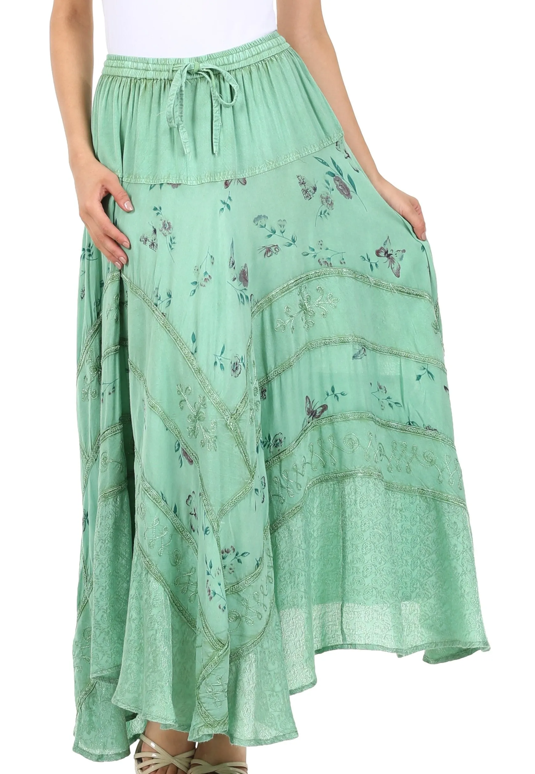 Sakkas Moon Dance Gypsy Boho Skirt