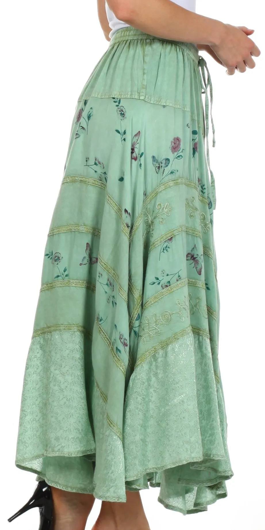 Sakkas Moon Dance Gypsy Boho Skirt