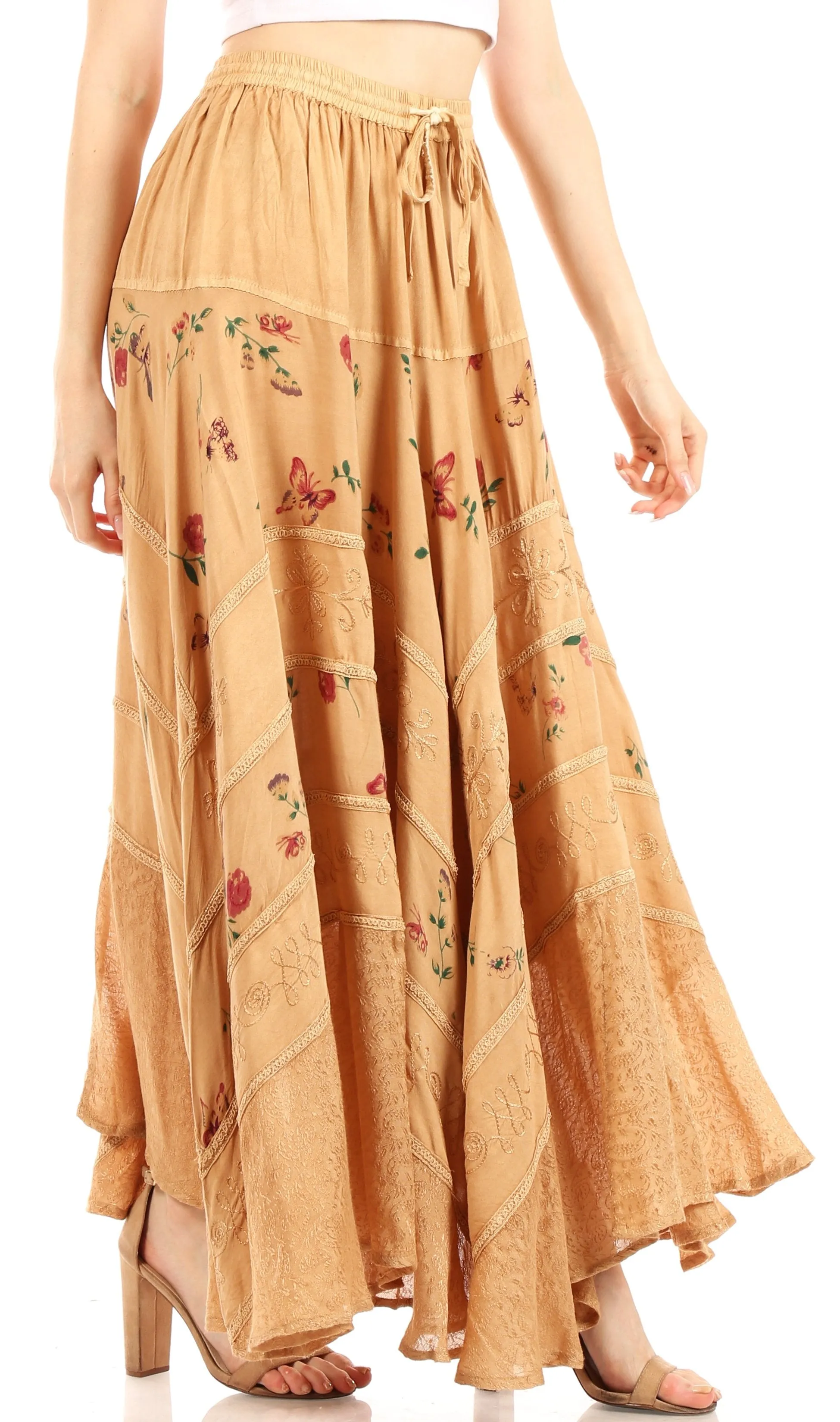 Sakkas Moon Dance Gypsy Boho Skirt