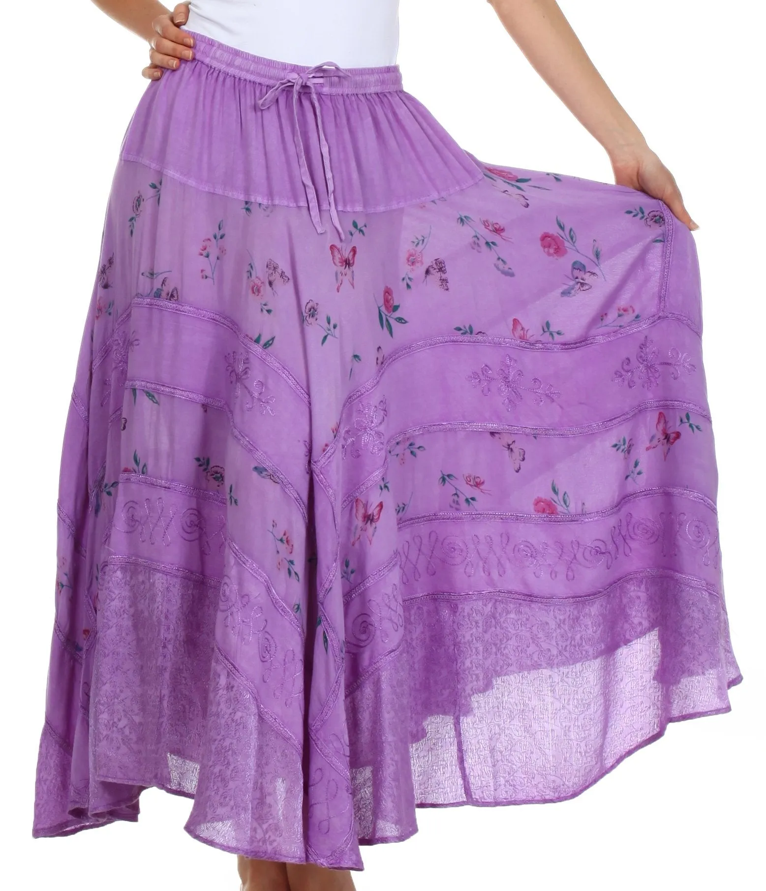 Sakkas Moon Dance Gypsy Boho Skirt