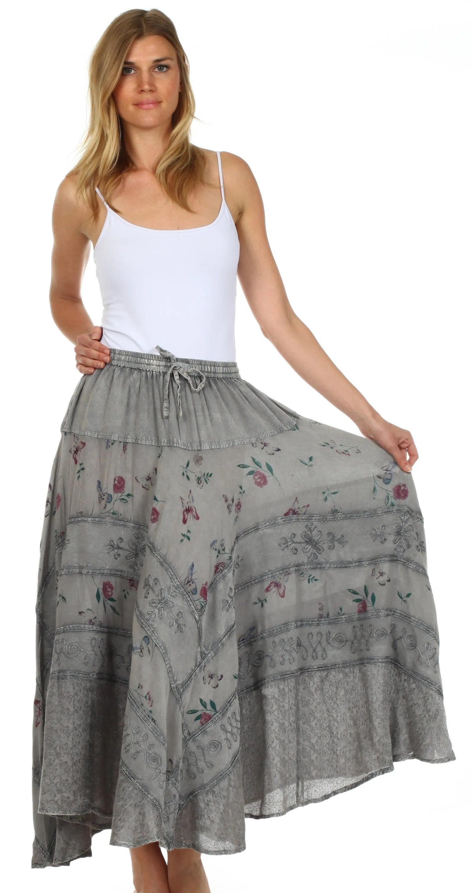 Sakkas Moon Dance Gypsy Boho Skirt