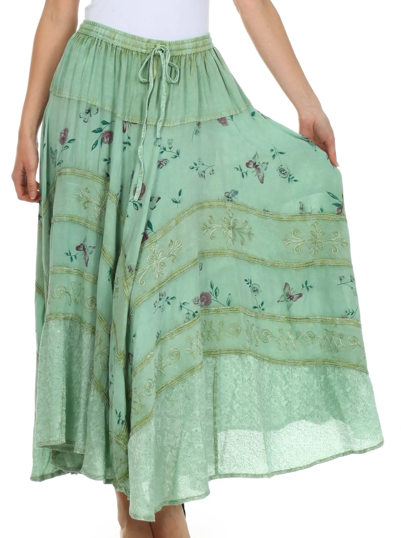 Sakkas Moon Dance Gypsy Boho Skirt