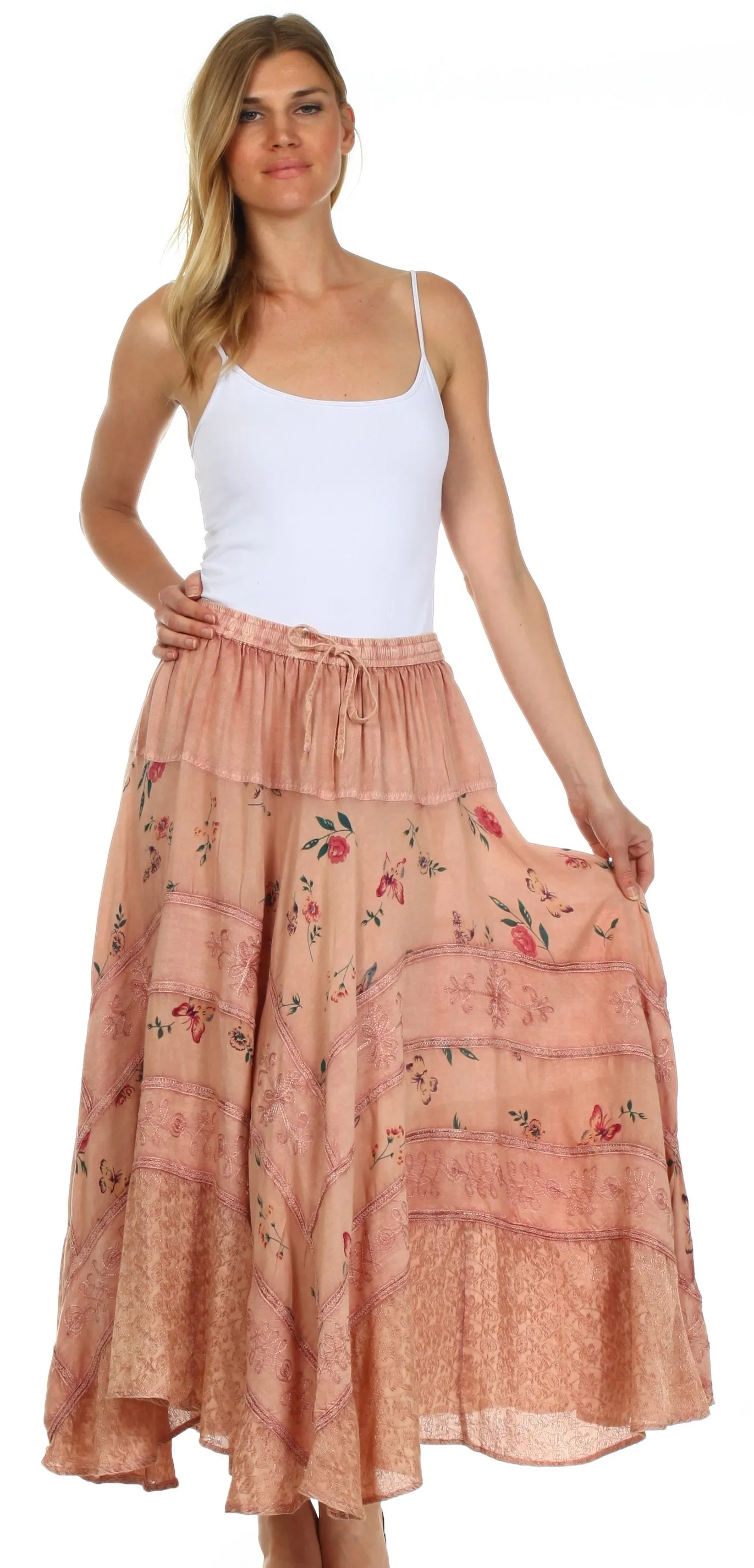 Sakkas Moon Dance Gypsy Boho Skirt