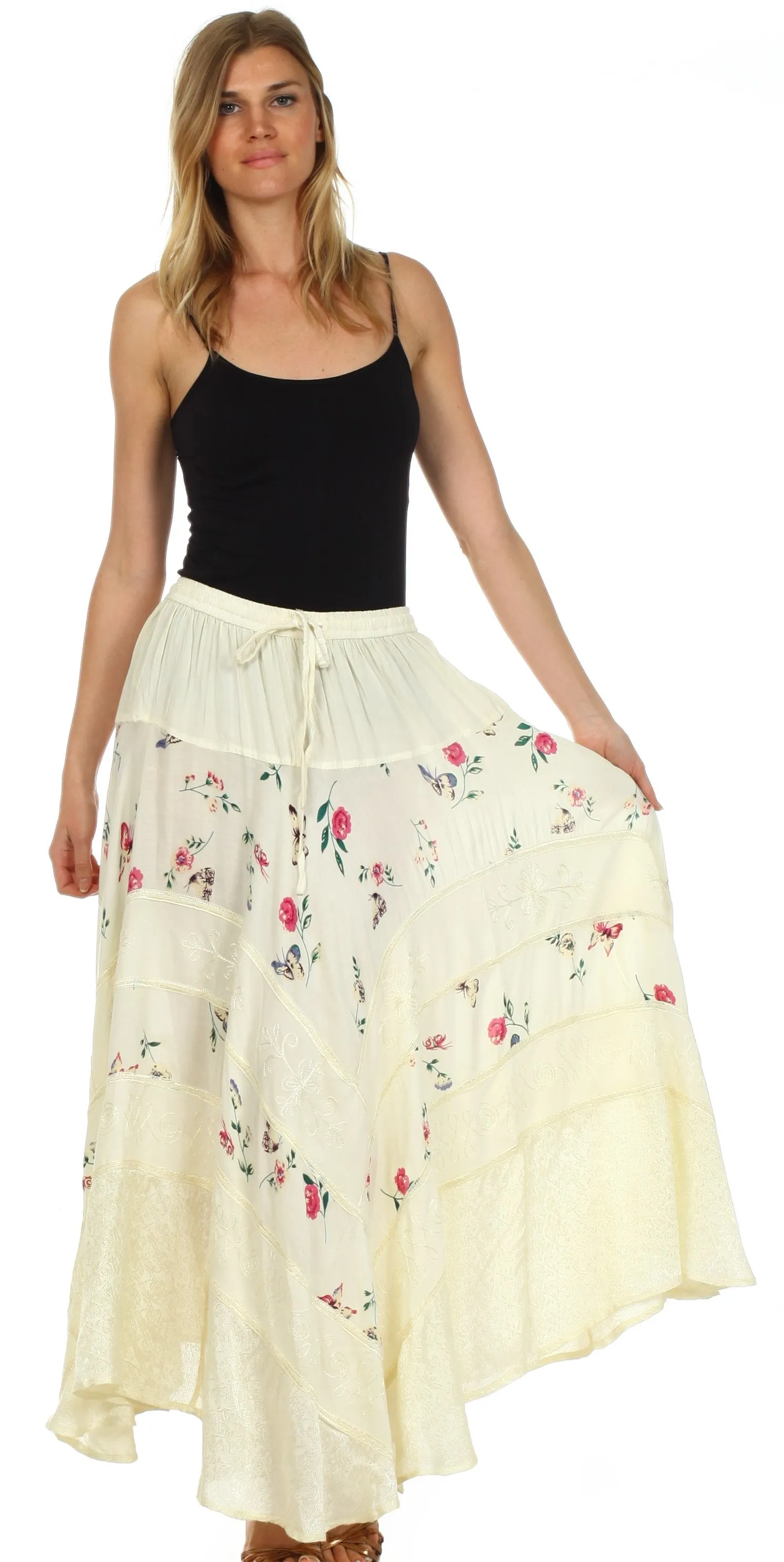 Sakkas Moon Dance Gypsy Boho Skirt