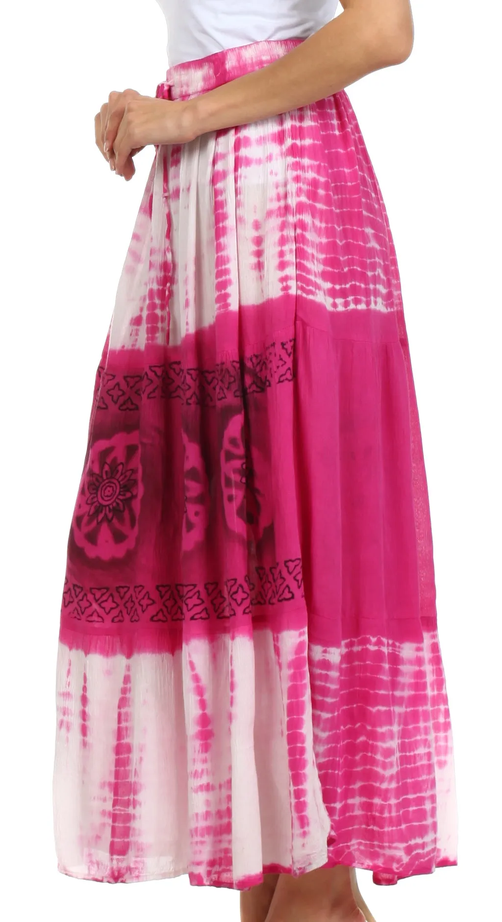 Sakkas Trinity Gypsy Boho Gauzy Skirt