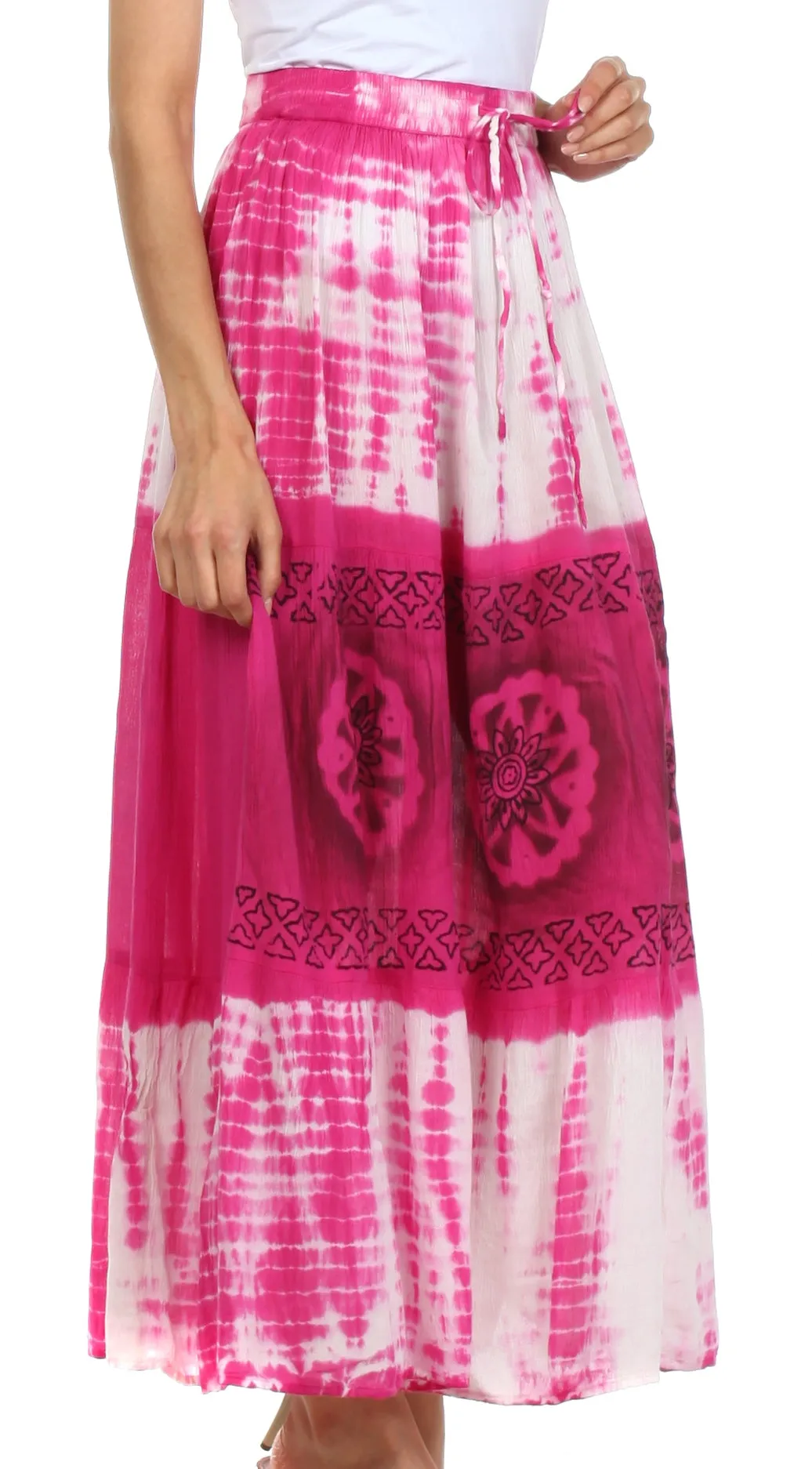 Sakkas Trinity Gypsy Boho Gauzy Skirt