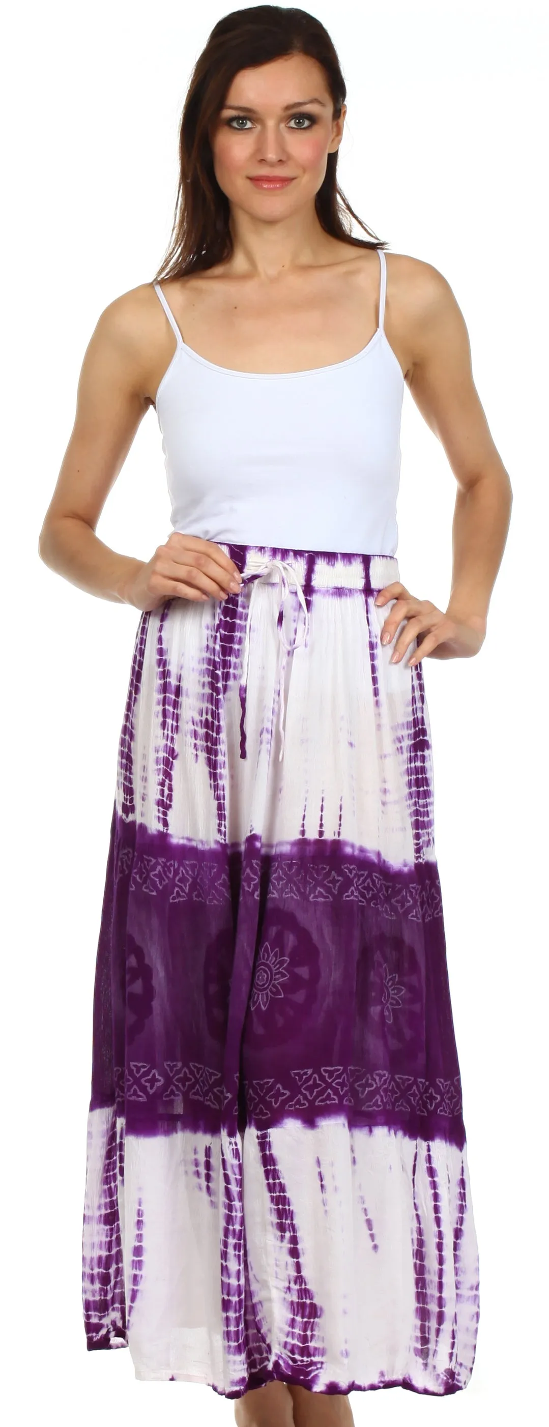 Sakkas Trinity Gypsy Boho Gauzy Skirt