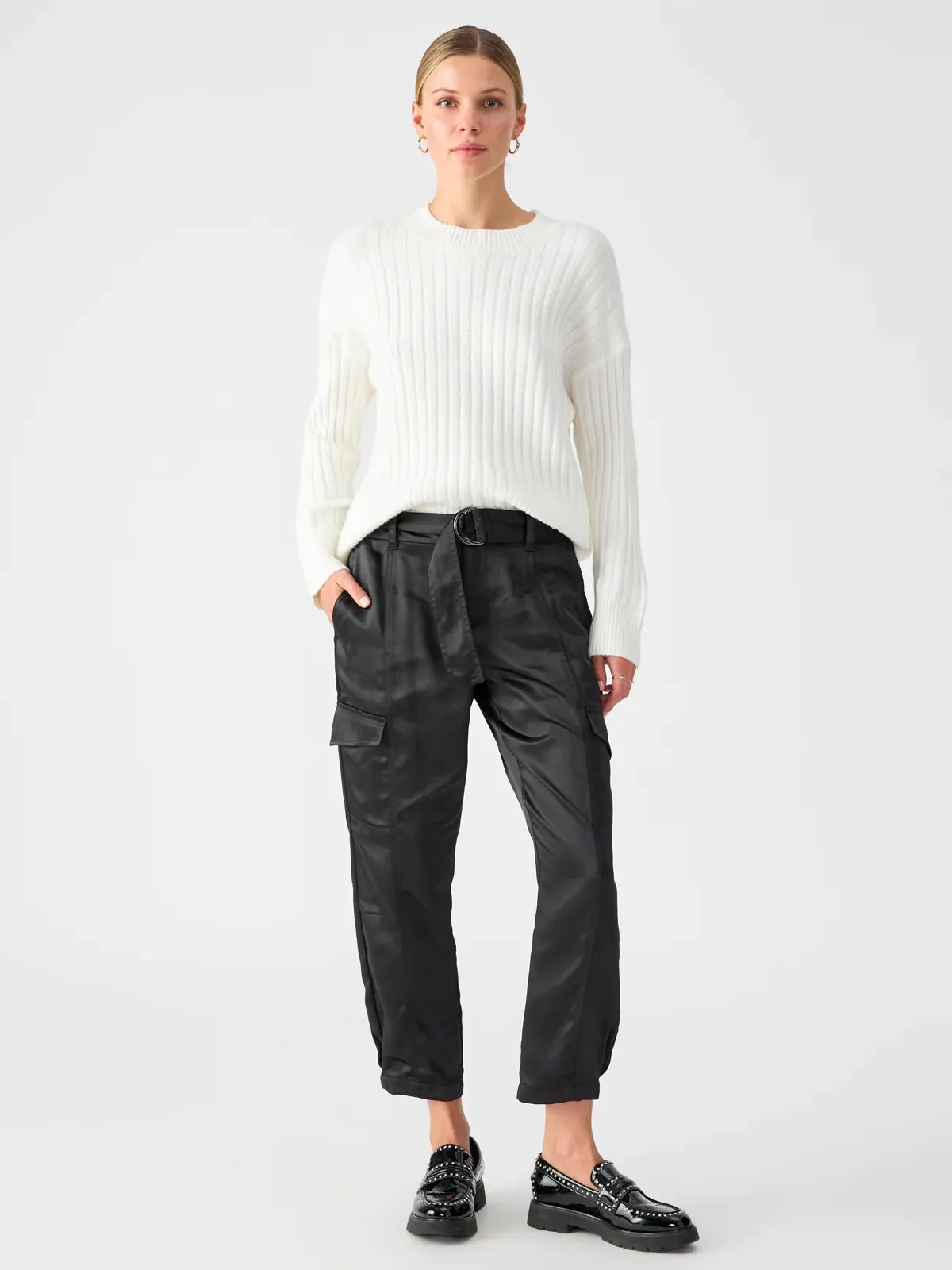 Sanctuary Classy Cargo Trouser - BLACK