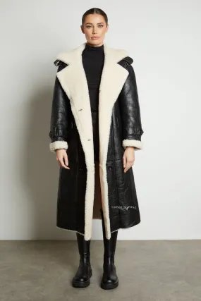 Sara Shearling Coat