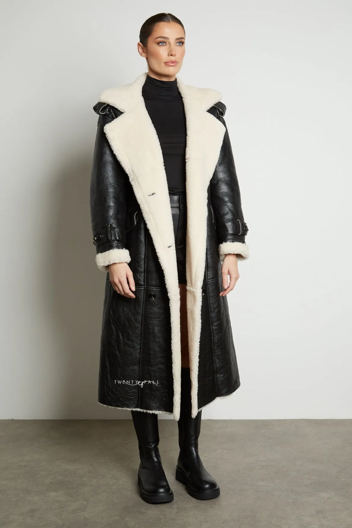 Sara Shearling Coat