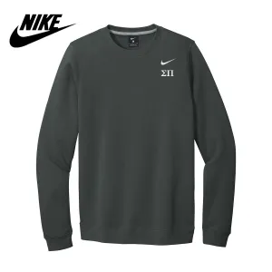 Sigma Pi Nike Embroidered Crewneck