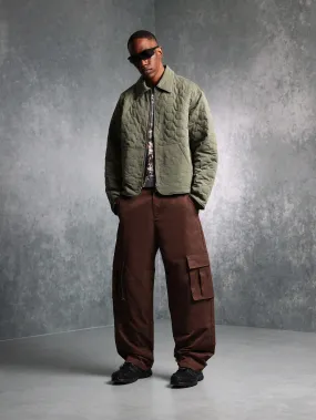 Skater Fit Twill Cargo Pants