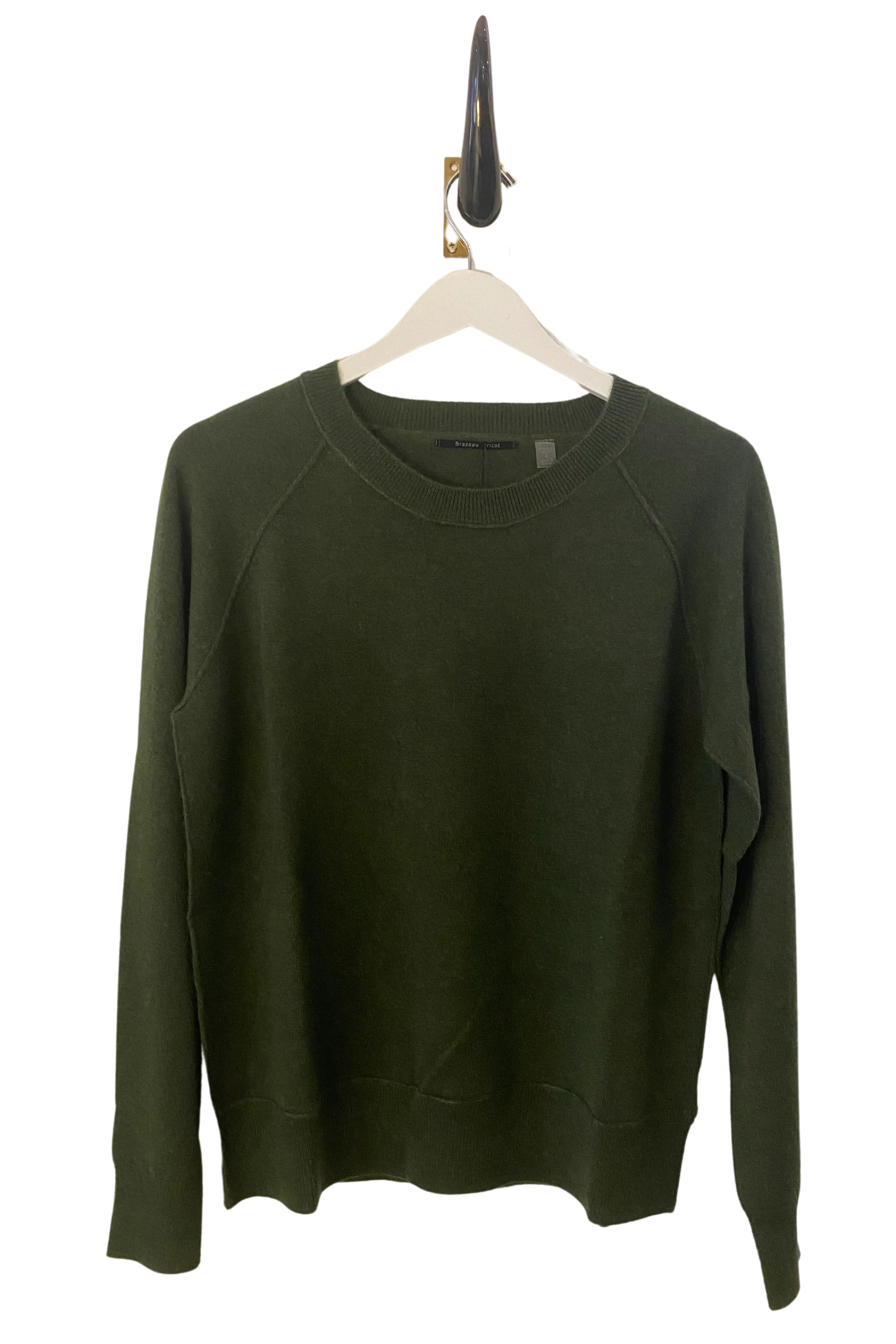 Skull Cashmere Sweatshirt in Utility