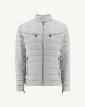 Soft grey David puffer jacket