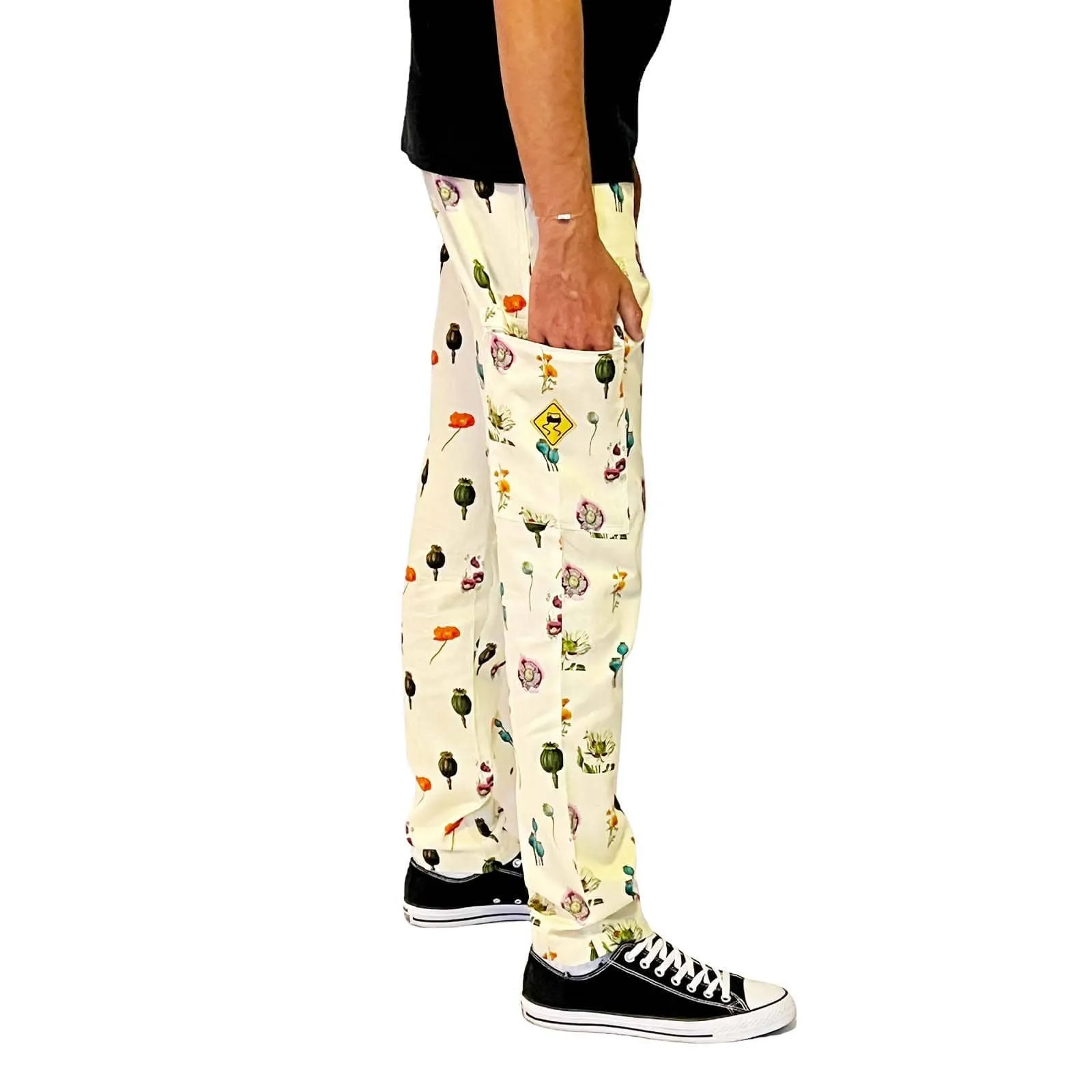 Stash Pant - Flower Power Natural