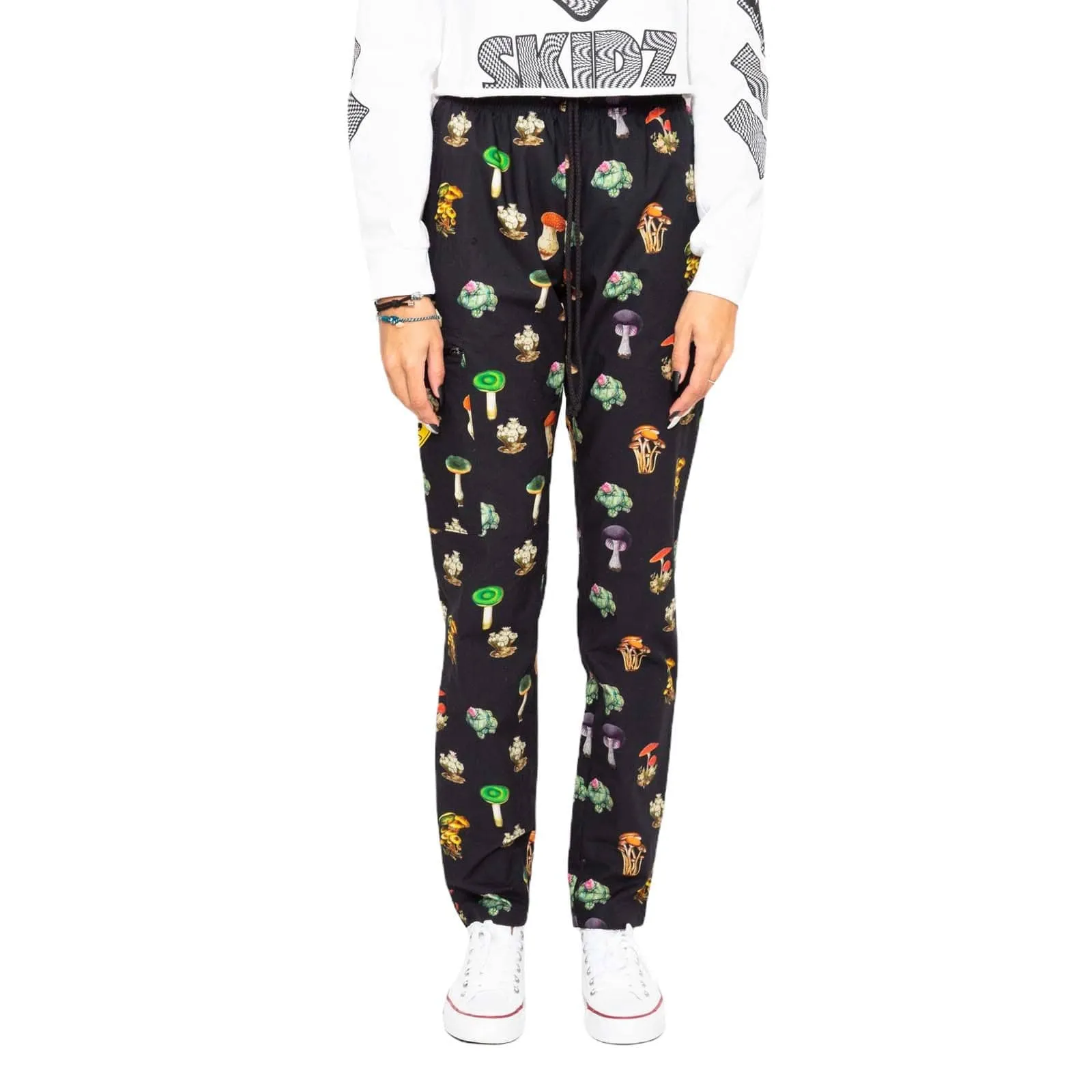 Stash Pant - Mushrooms & Cacti Black