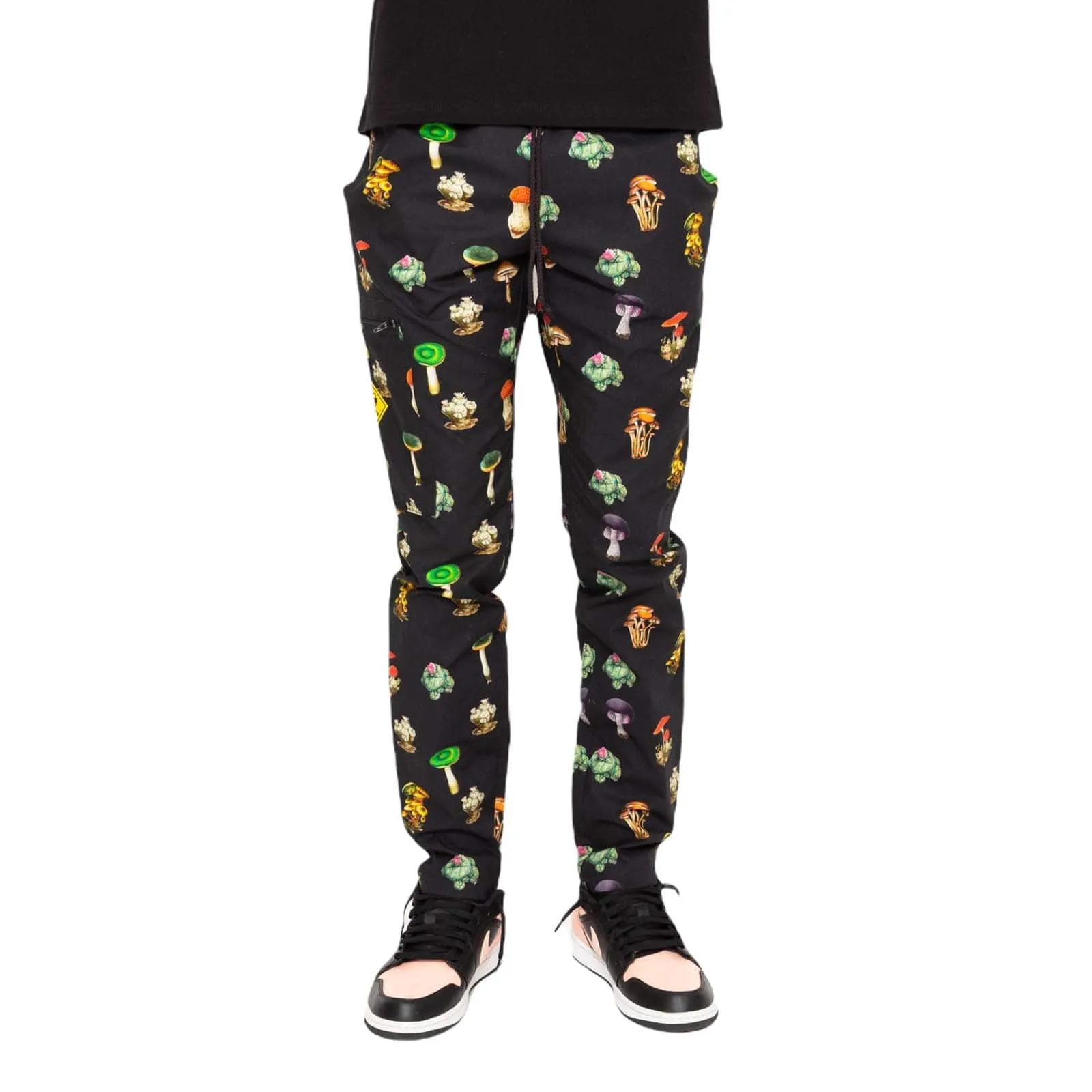 Stash Pant - Mushrooms & Cacti Black