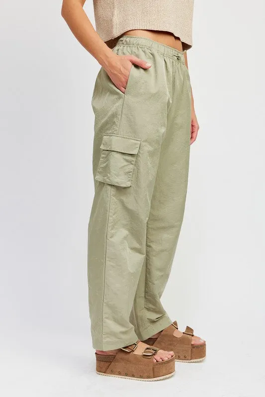 Straight leg cargo pants