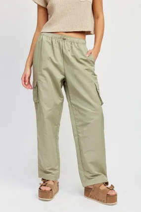 Straight leg cargo pants