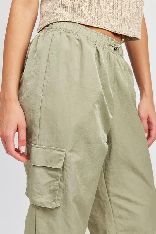 Straight leg cargo pants