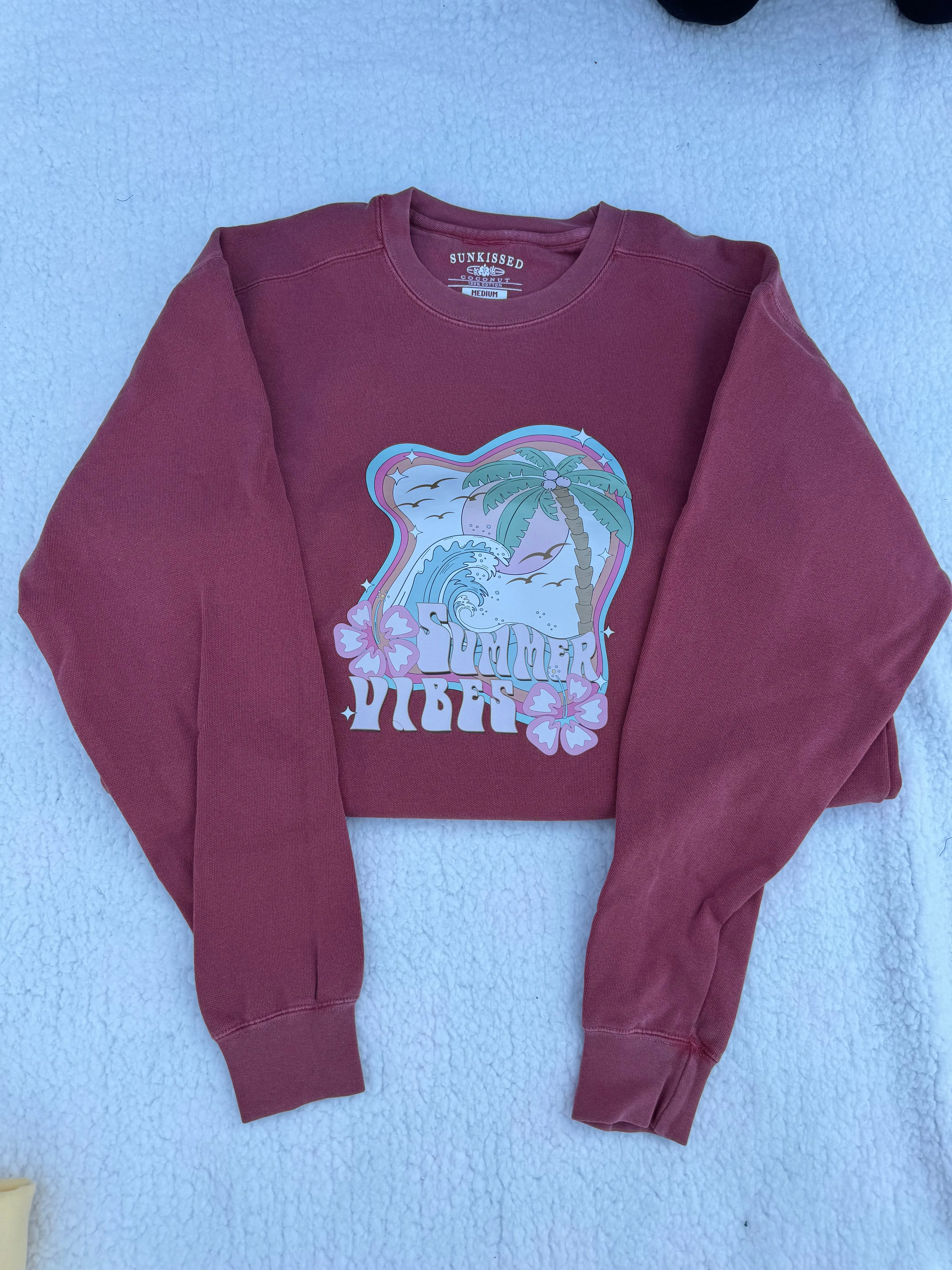 Summer Vibes Comfort Colors Sweatshirt