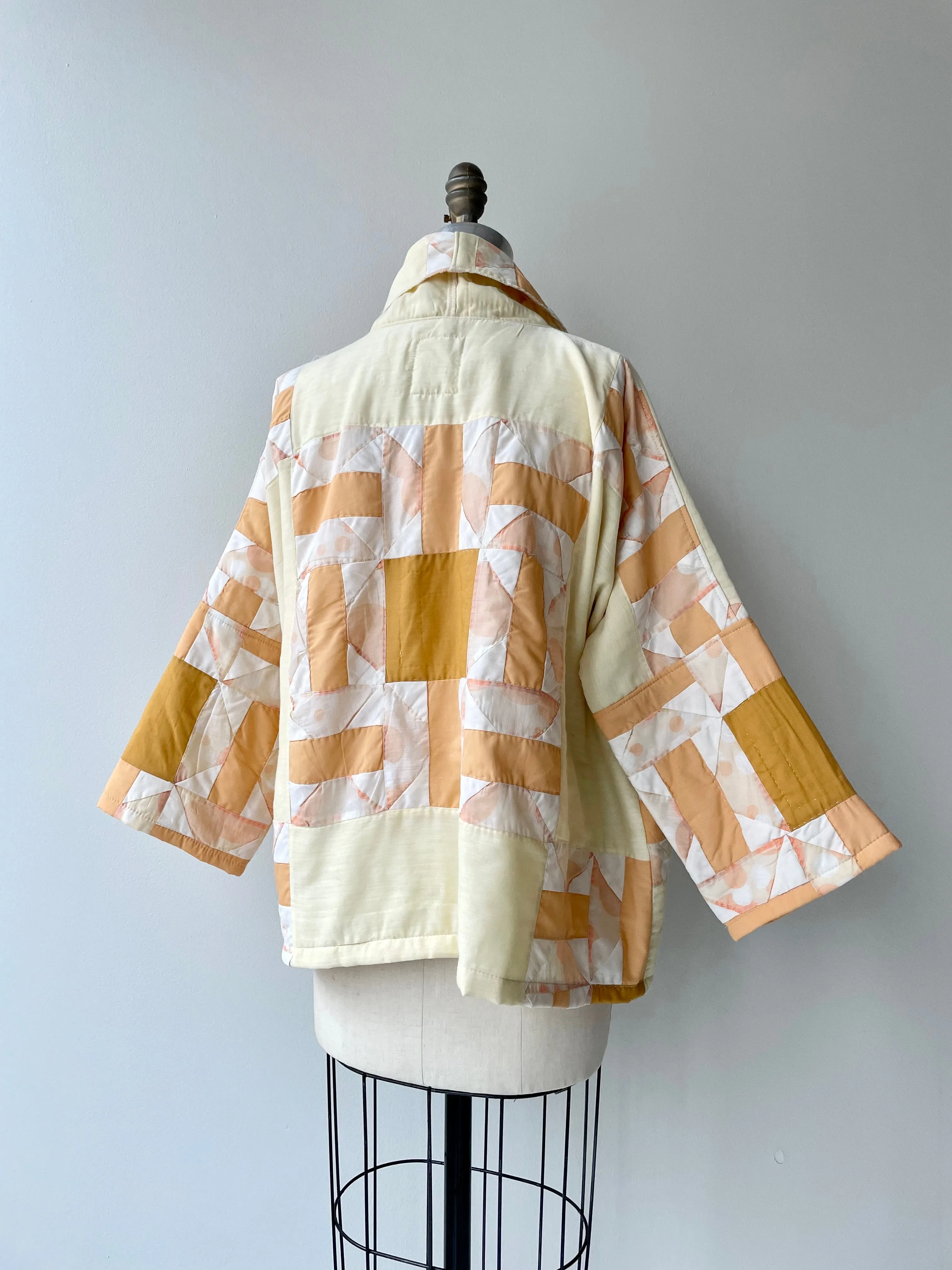 Sunrise Sunset Handmade Quilt Coat