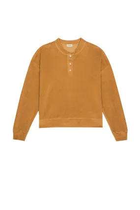 Terry Henley Sweatshirt, Honey