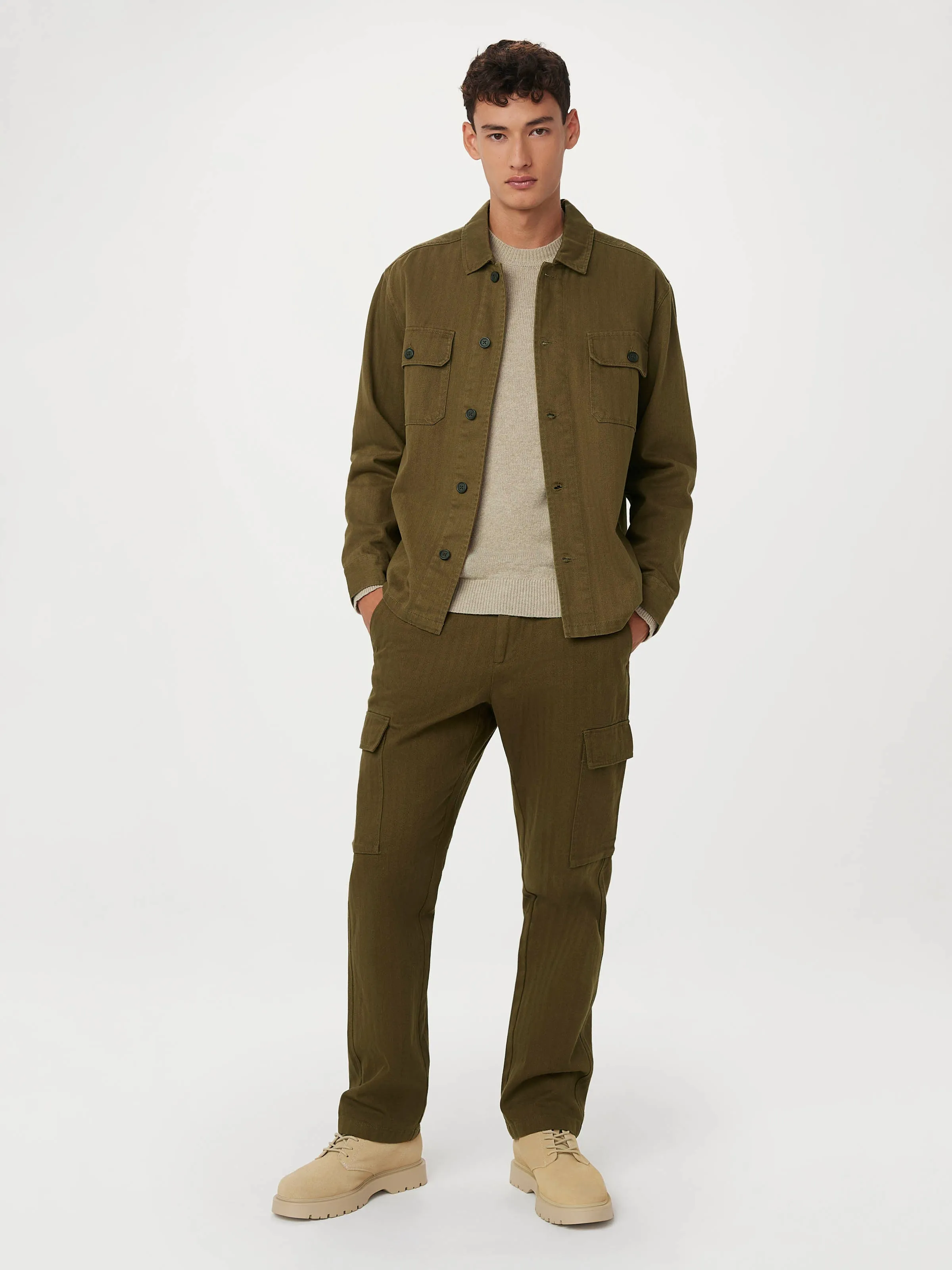 The Joey Cargo Pant in Olive