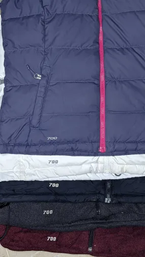 The North Face Puffer Jacket 700 & 700 Pro, 20 Units Incl. Submit Series, Hyvent, Retro Nuptse.