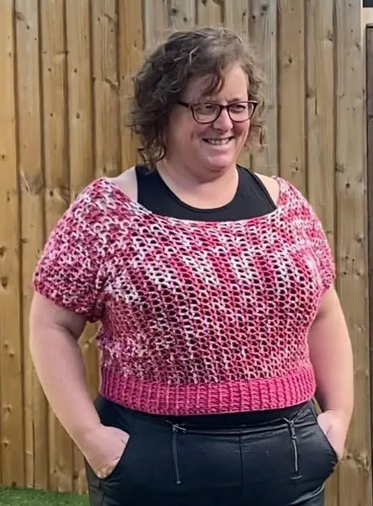 The Vivienne top lace crochet pattern