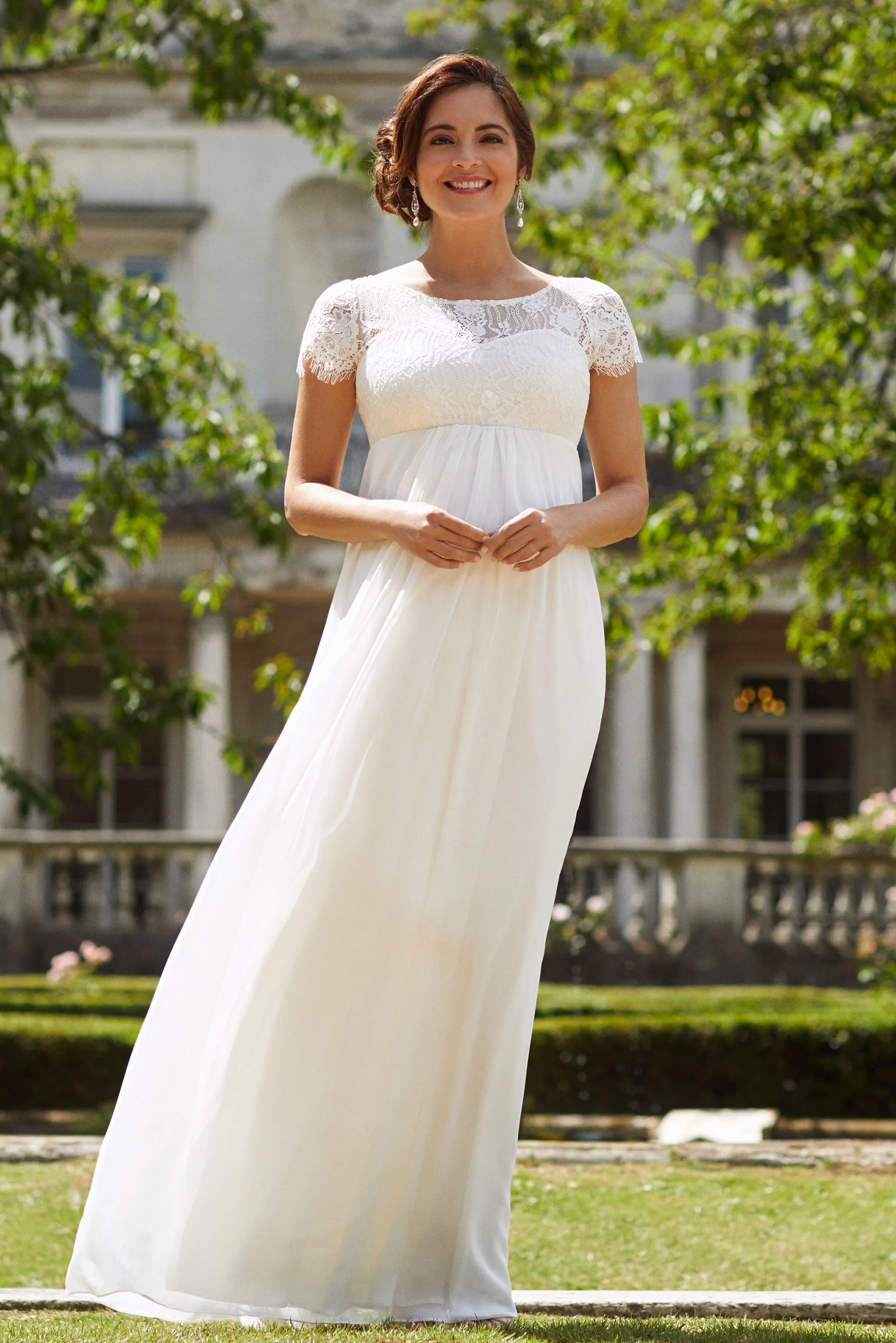 Tiffany Rose Elizabeth Bridal Maternity Dress