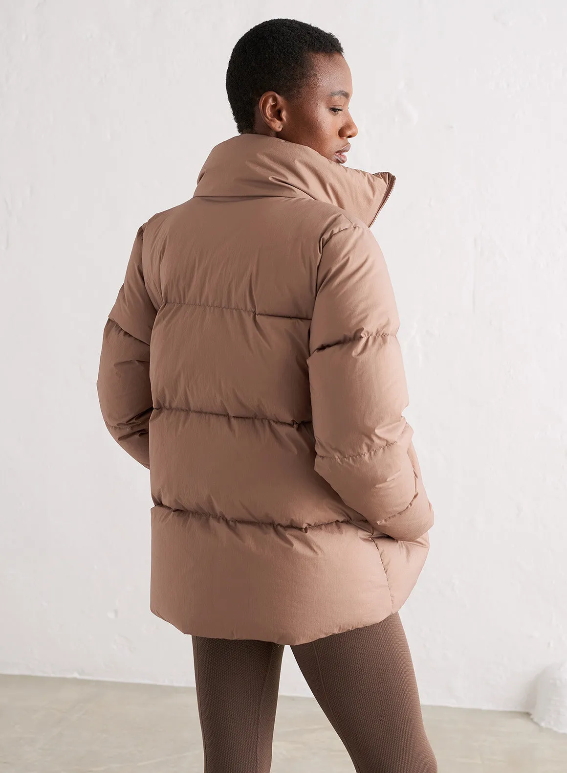 Toffee Puffer Jacket