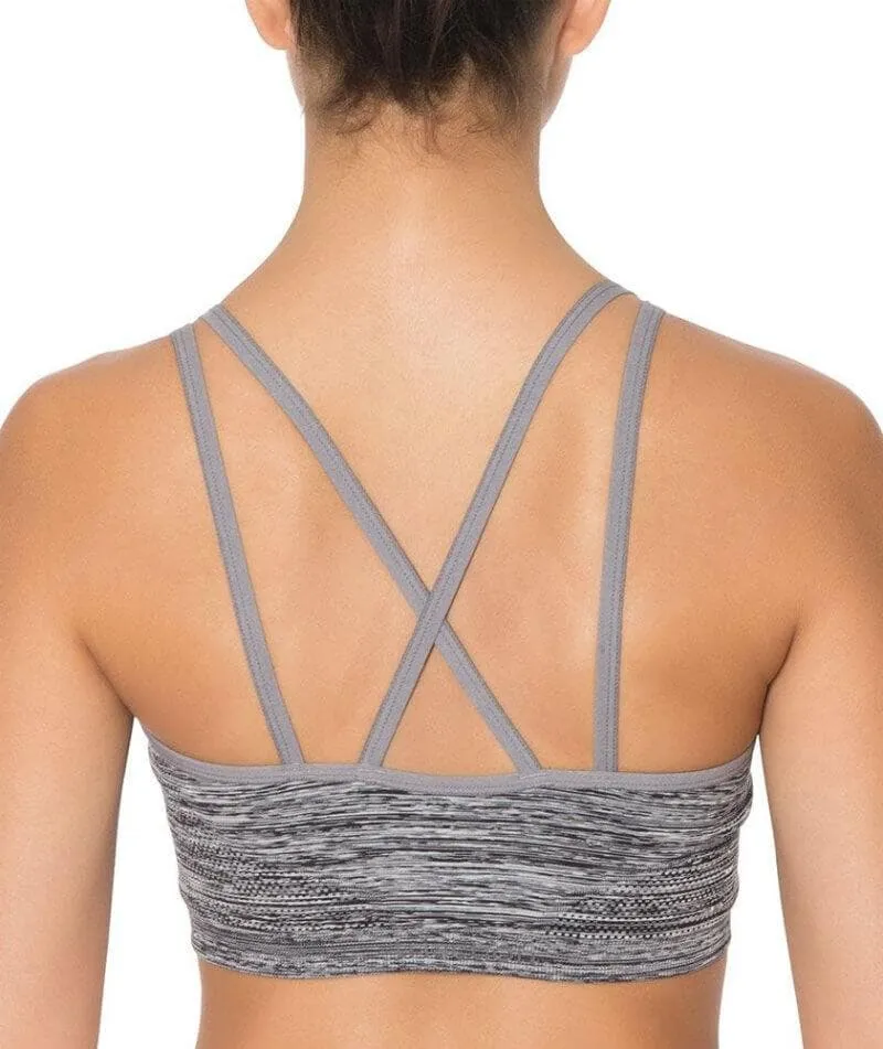 Triumph Triaction Bra Zen Wire-free Top - Silver Grey