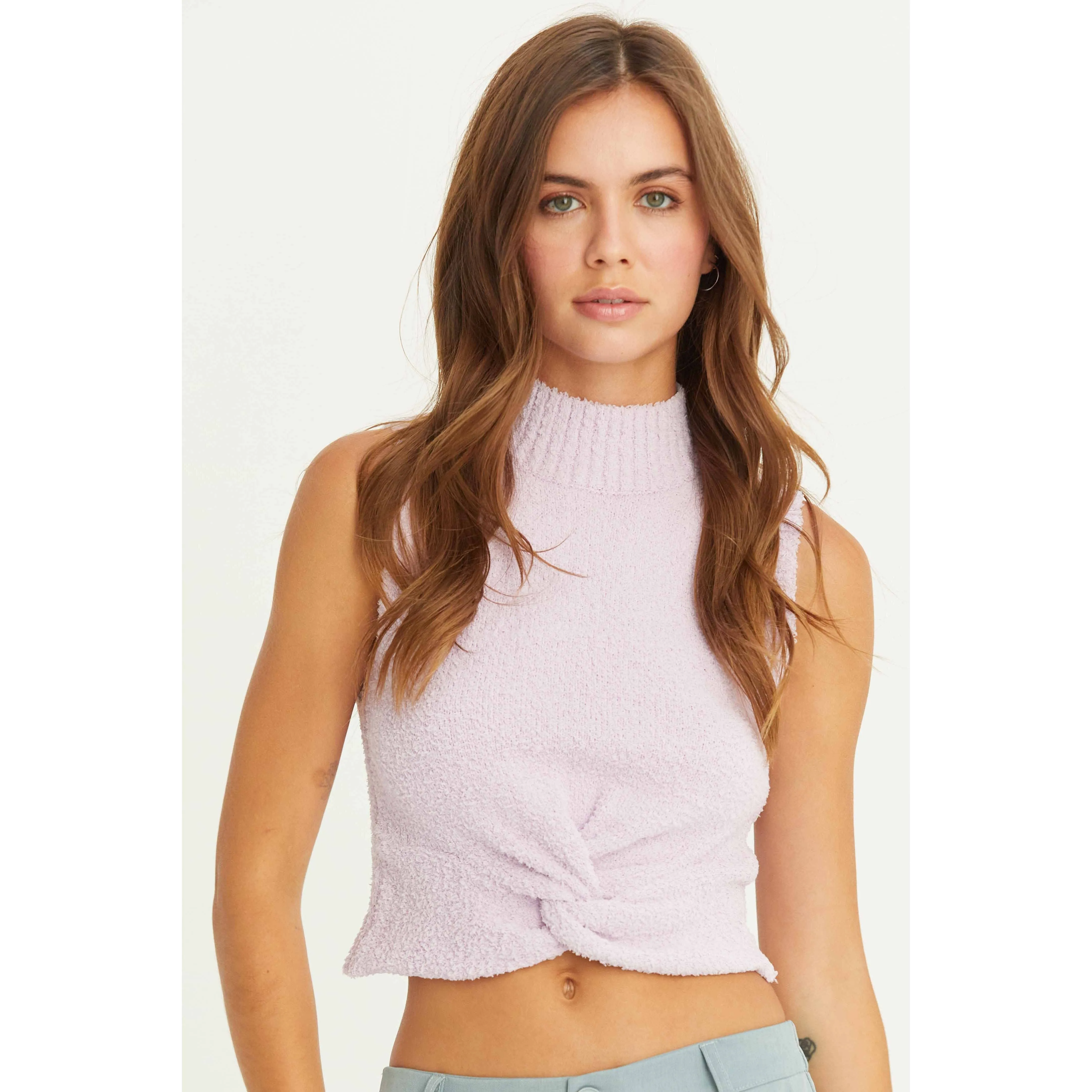 Twisted Lilac Top