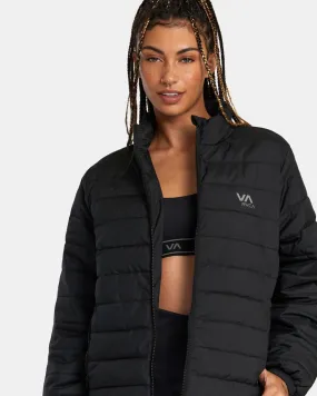 VA Puffer Jacket - Black