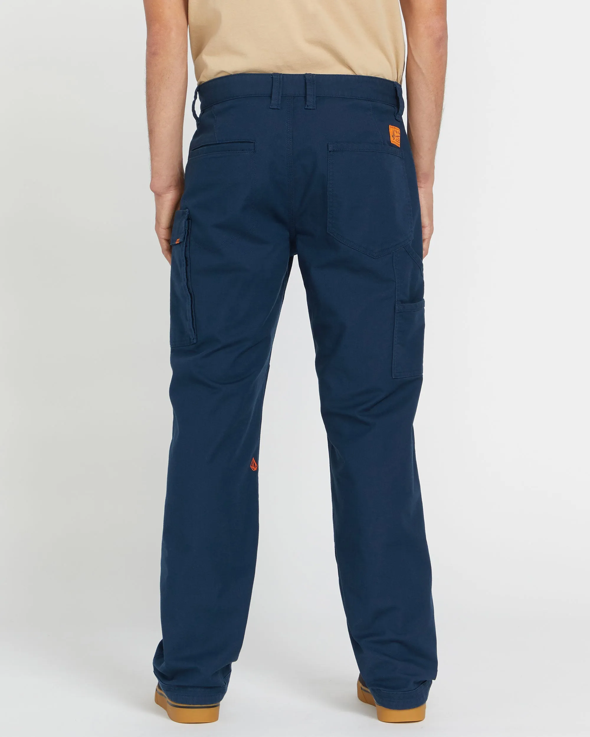 Volcom Workwear Caliper Relaxed Work Pants - Navy