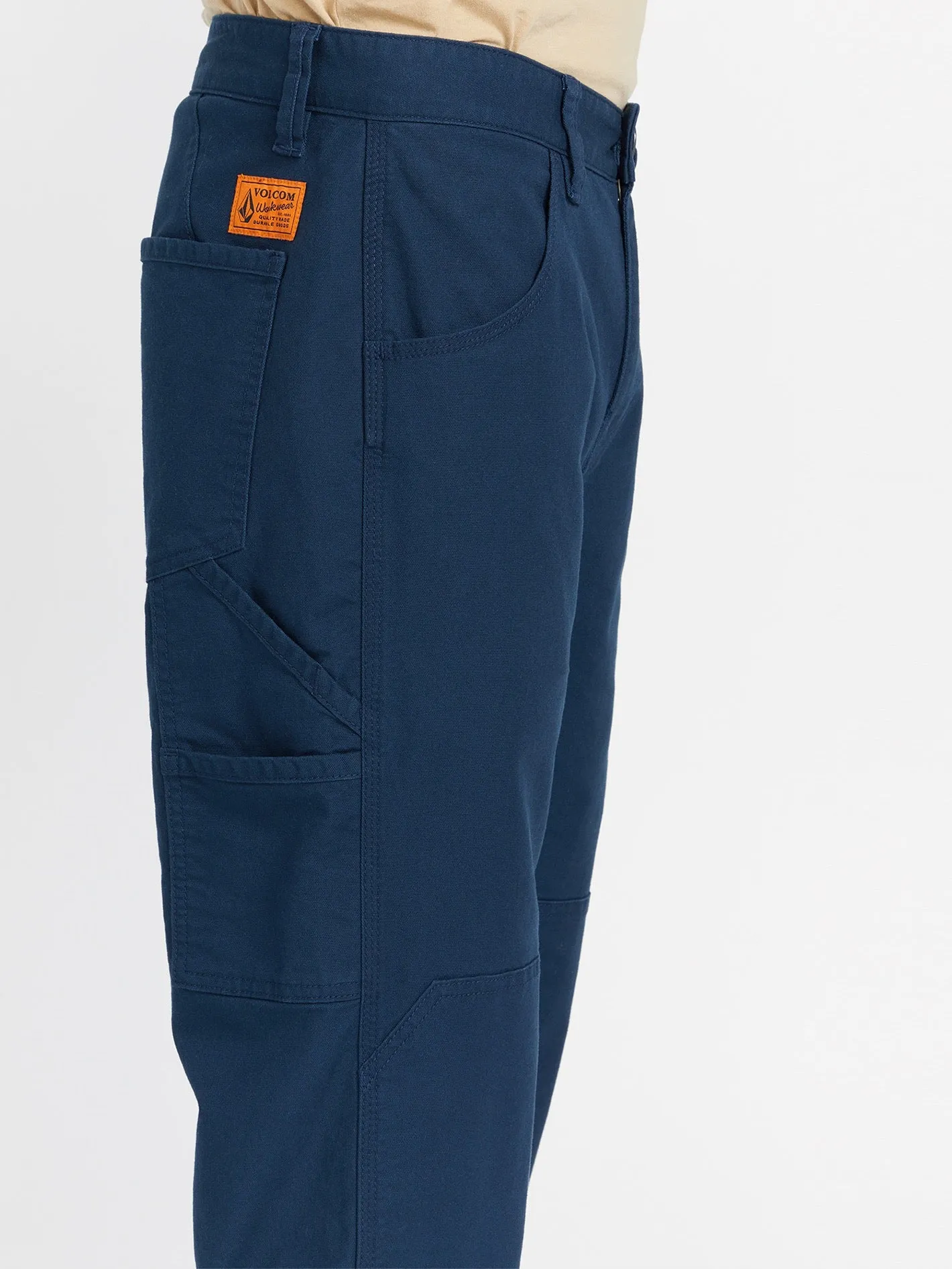 Volcom Workwear Caliper Relaxed Work Pants - Navy