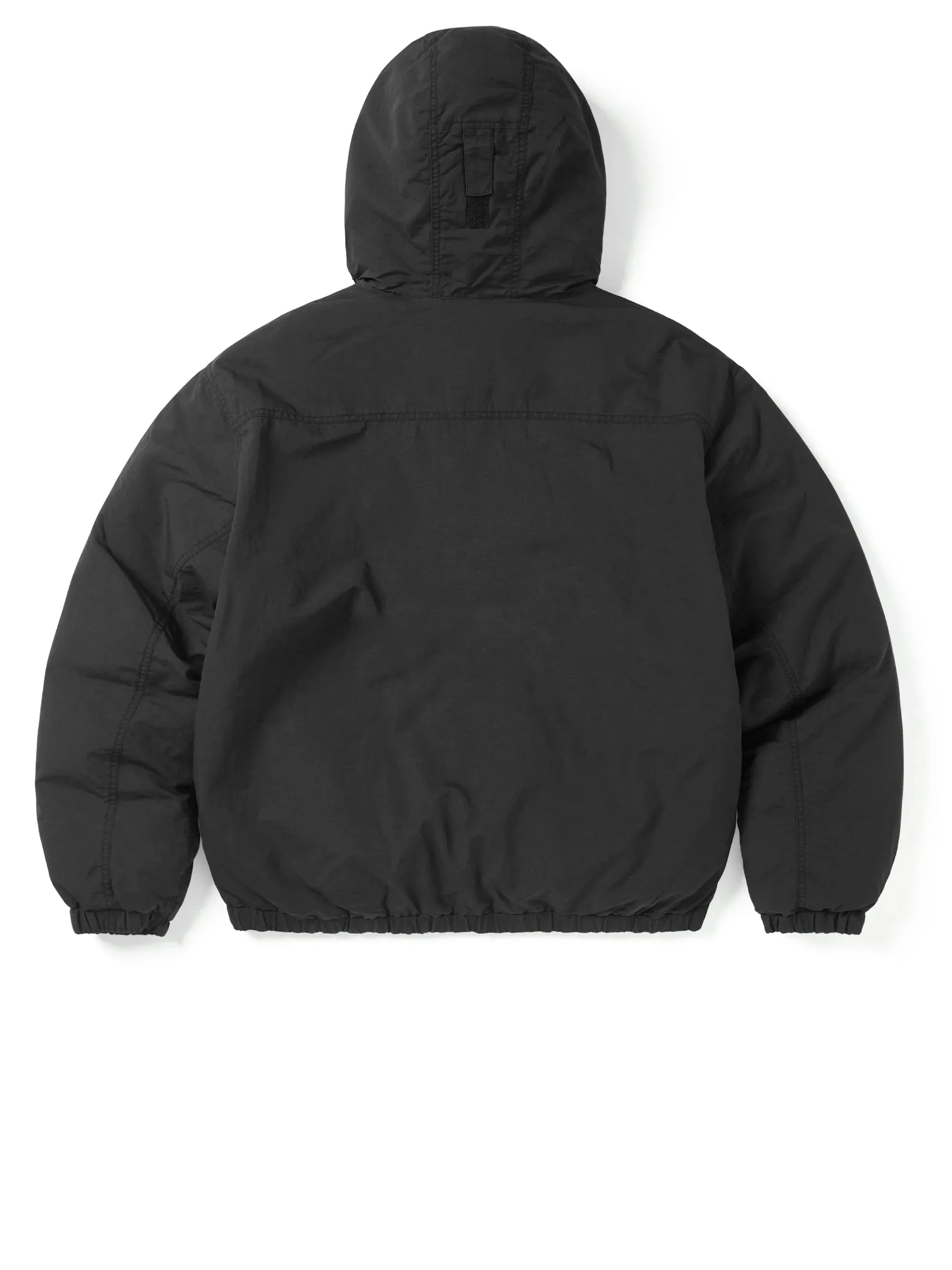 Washed Down Puffer Jacket Black / THIS IS NEVER THAT