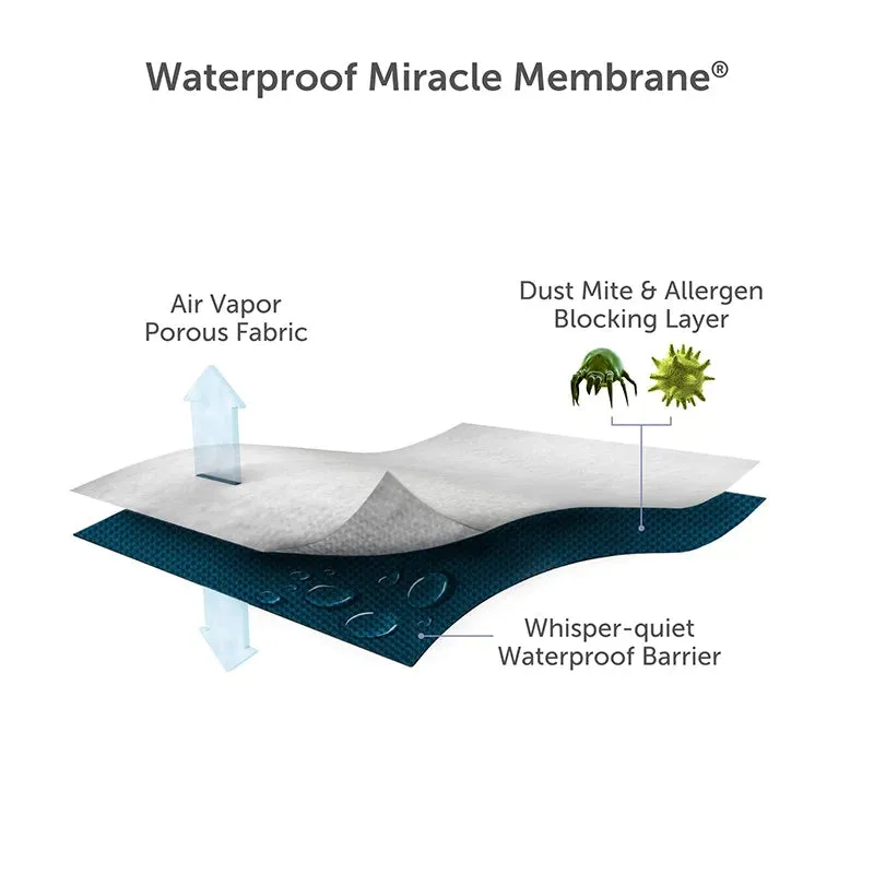 Waterproof and Breathable Cotton Mattress Protector