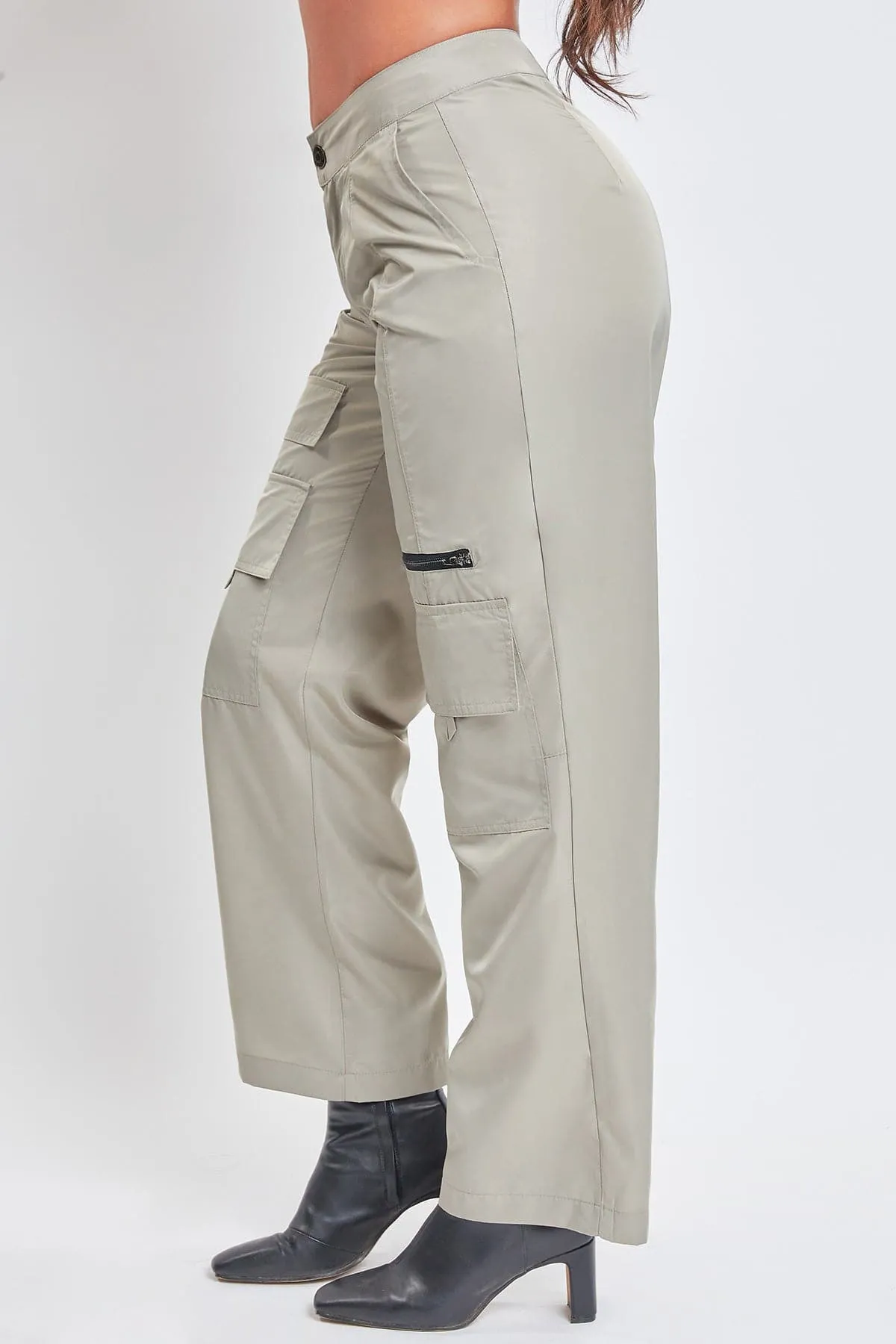 Women's  Nylon Cargo Pants