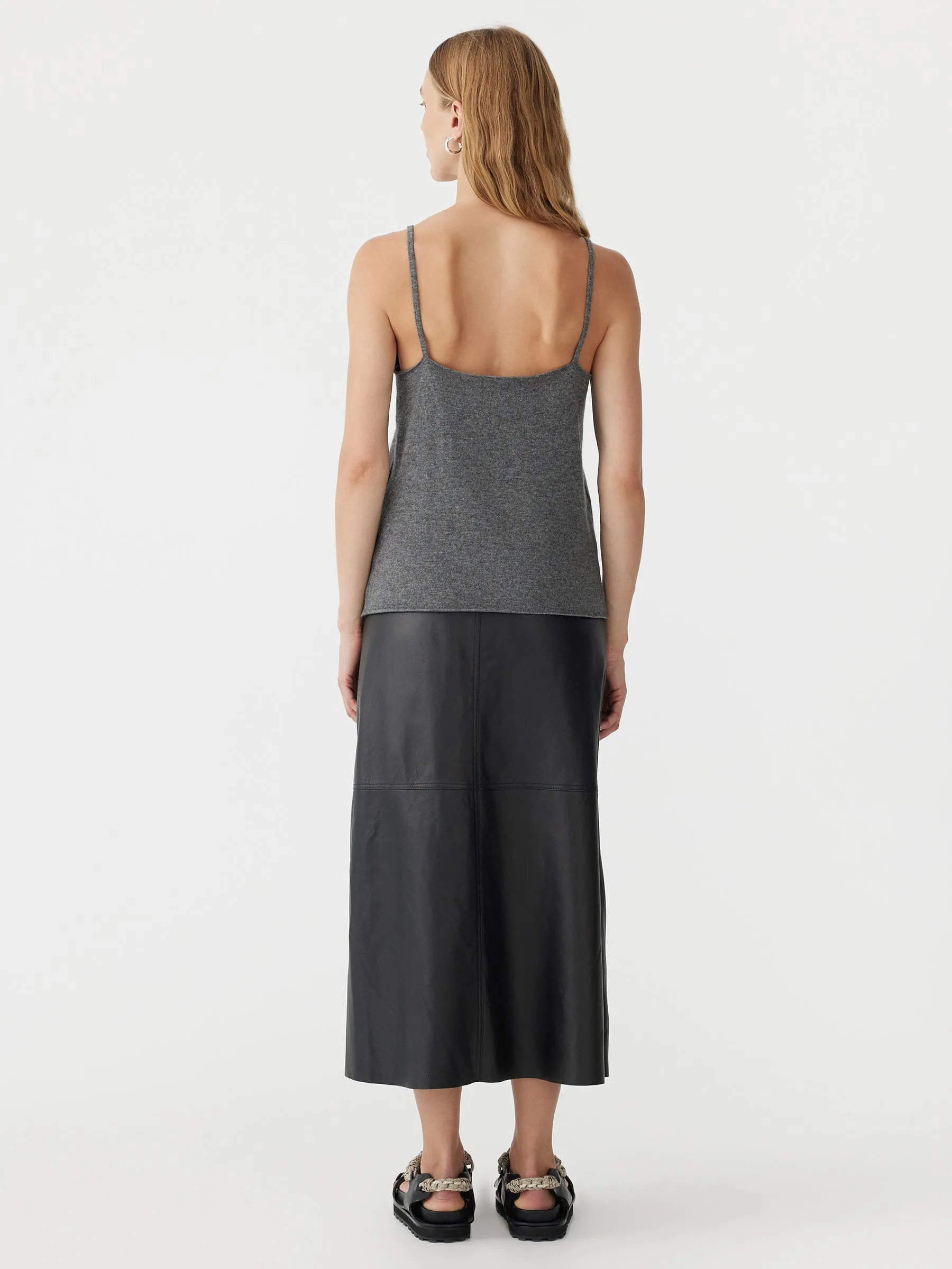 wool cashmere knit cami