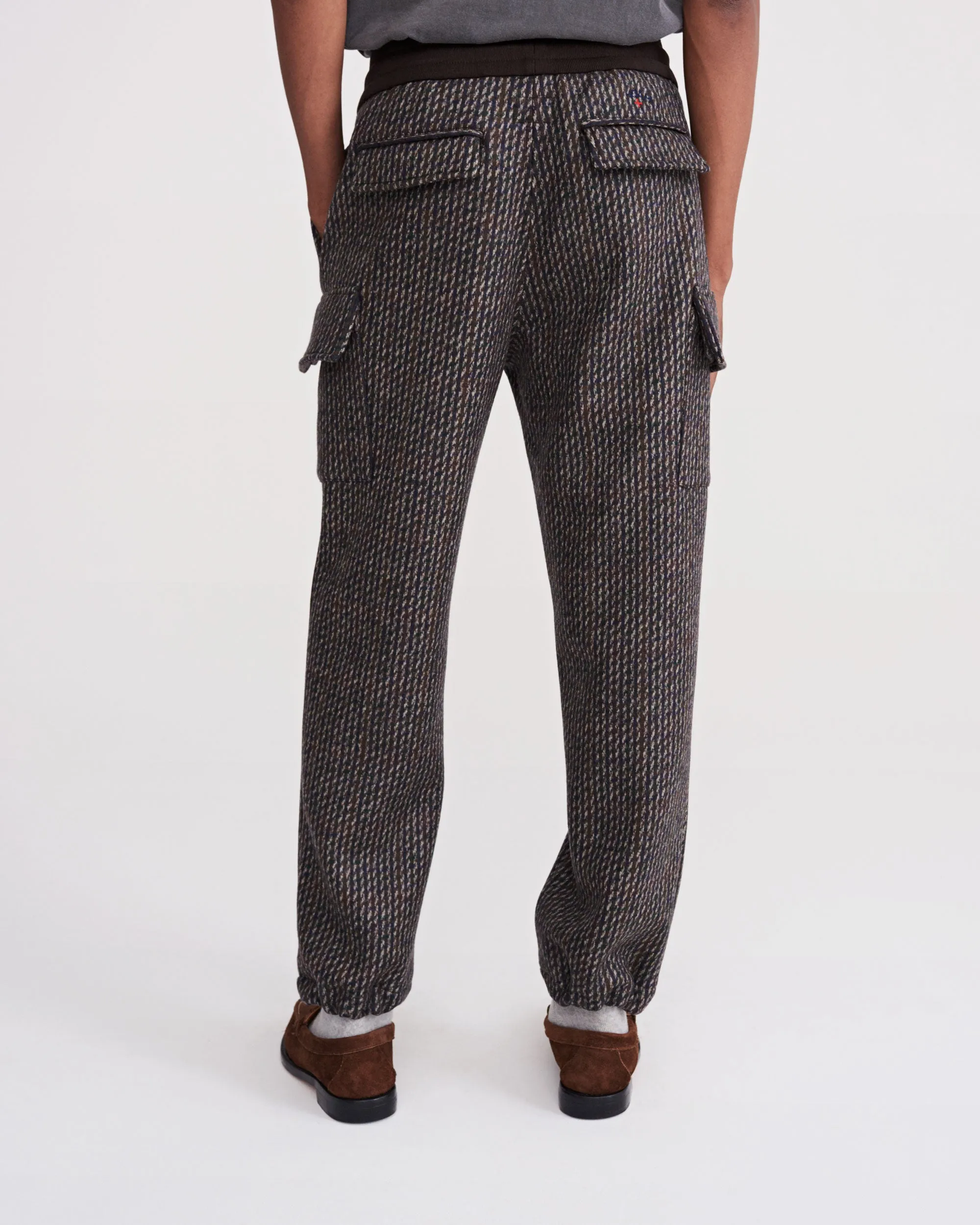 Wool Knit Cargo Pant