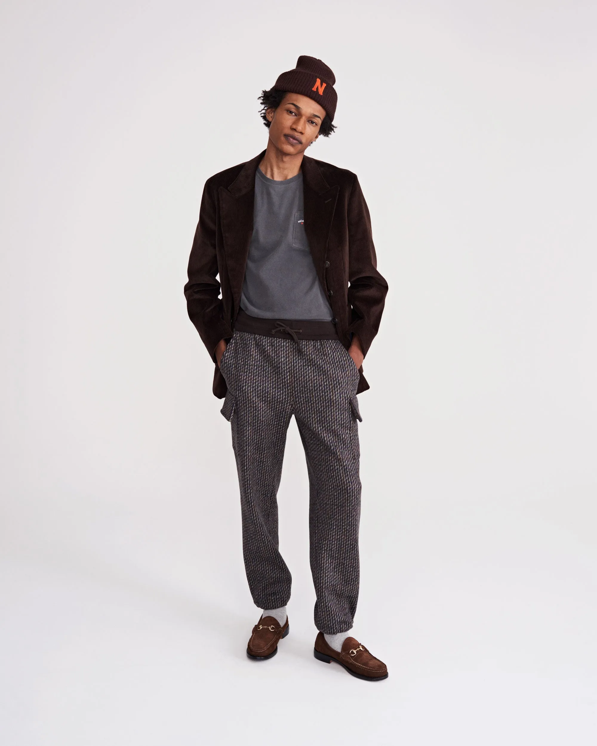 Wool Knit Cargo Pant