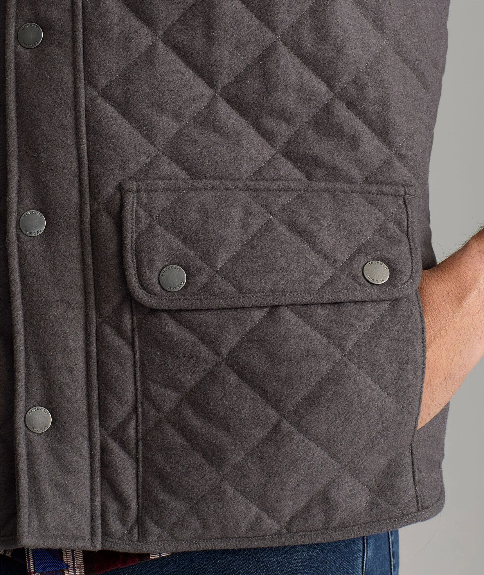 Wool Quilted Vest