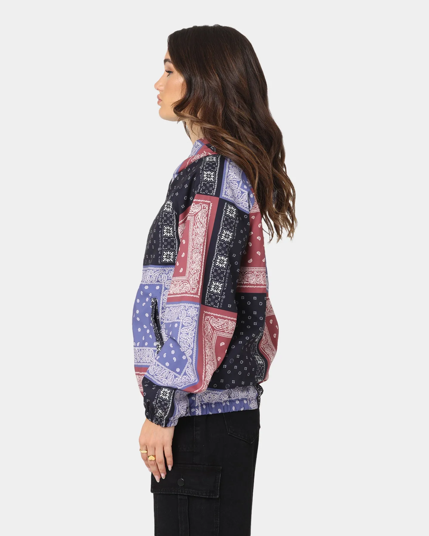 XXIII Women's Enna Bandana Puffer Jacket Multi-coloured