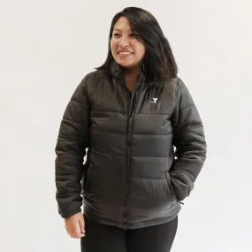 Y Womens Eco Puffer Jacket - Black