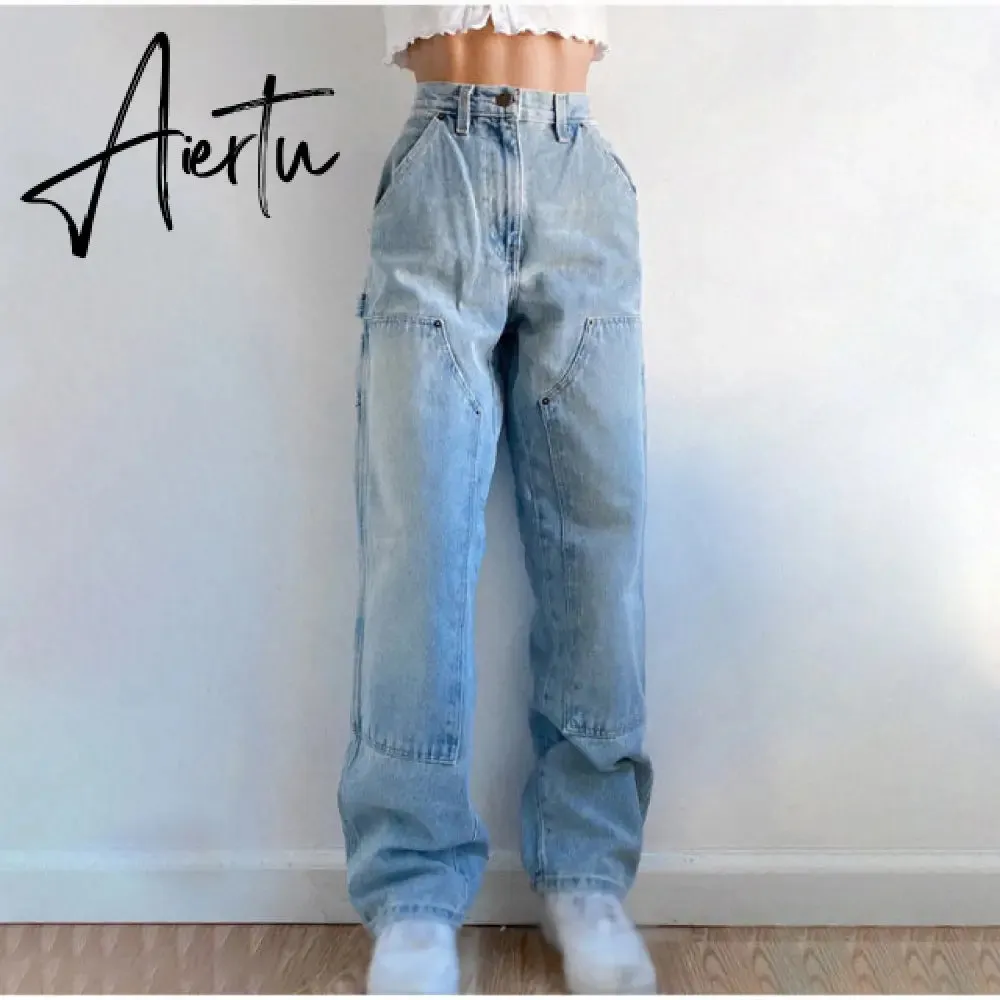 Y2K Low Rise Staright Cargo Jeans Wrap Belt Retro Denim Pants Ruched Drawstring Women Denim Trousers Street Indie Aesthetic Jean